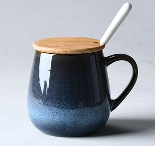 Large Capacity Creative Retro Ceramic Mug