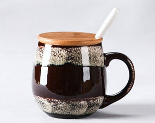 Large Capacity Creative Retro Ceramic Mug