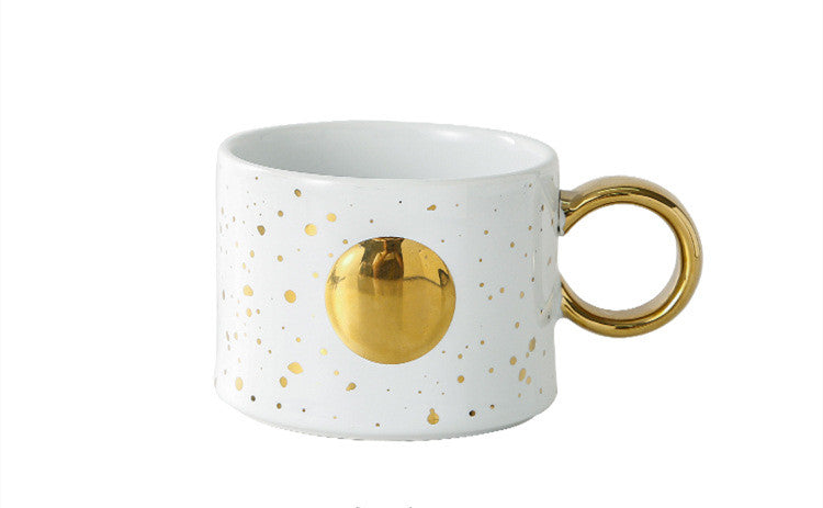 Trendy Ceramic Couple Mug Set