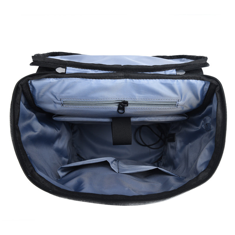 Korean Mens Backpack Mens Usb Trend Fashion