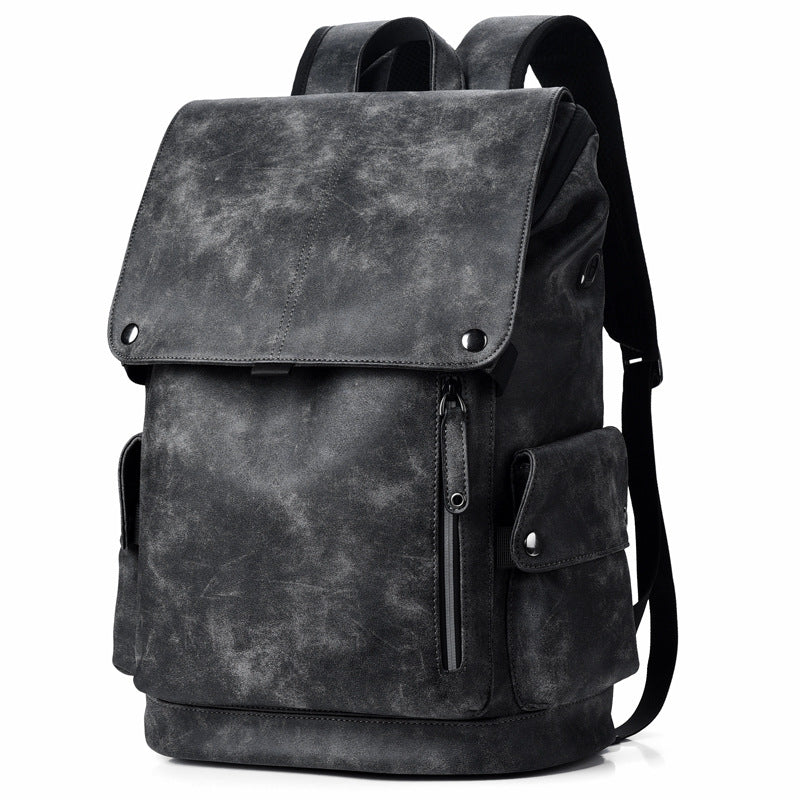 Korean Mens Backpack Mens Usb Trend Fashion