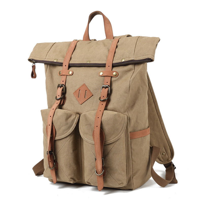 Wax Oil Canvas Backpack Oil Wax Backpack