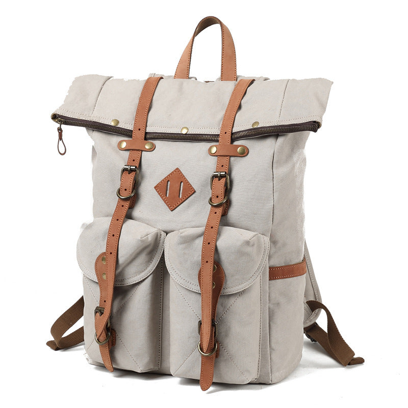 Wax Oil Canvas Backpack Oil Wax Backpack