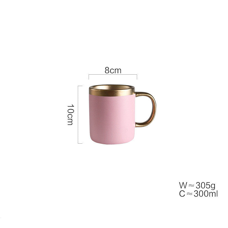 Pink Ceramic Household Tableware Set