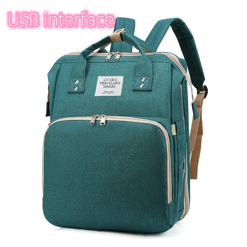 Backpack Large Capacity Multifunctional Foldable Mother Backpack