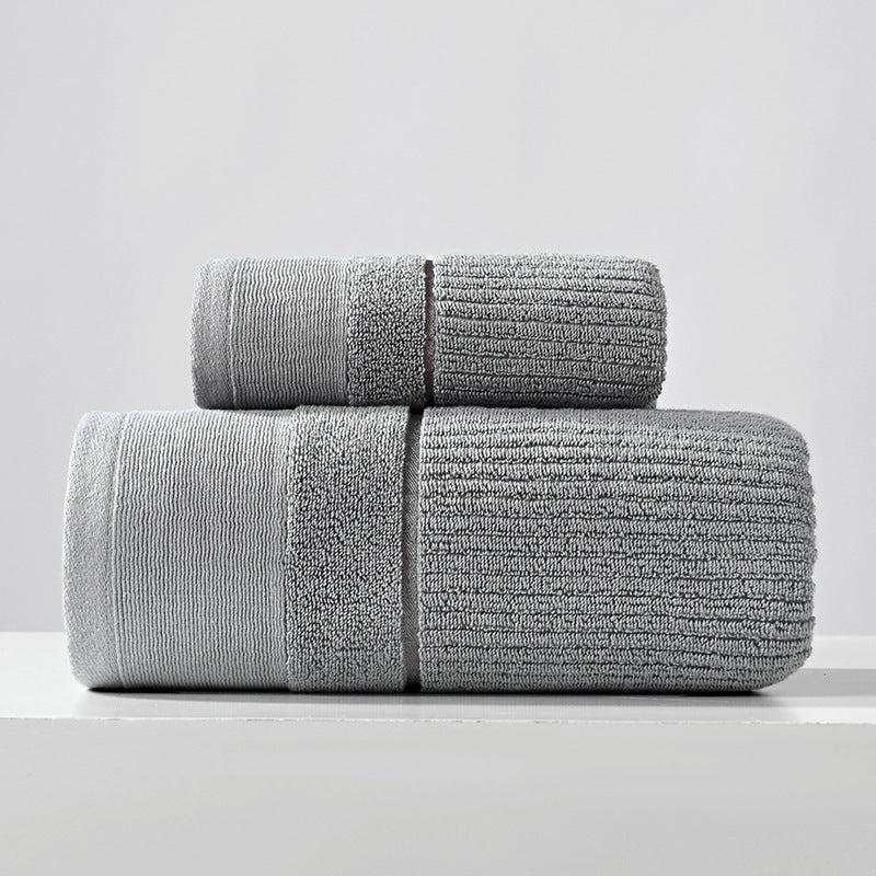 Pure Cotton Towels Three Piece With Hand