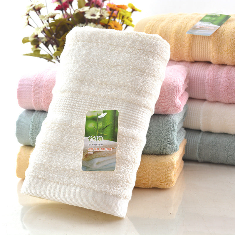 Bamboo Fiber Water Ripple Towel