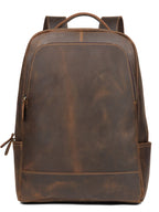 Leather Mens Backpack Leather Travel Backpack
