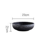 Retro Style Ceramic Soup Bowl