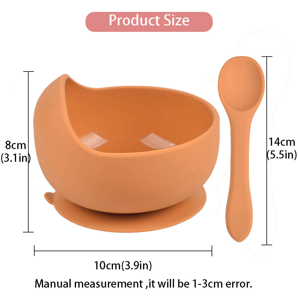Food-Grade Baby Silicone Tableware Set