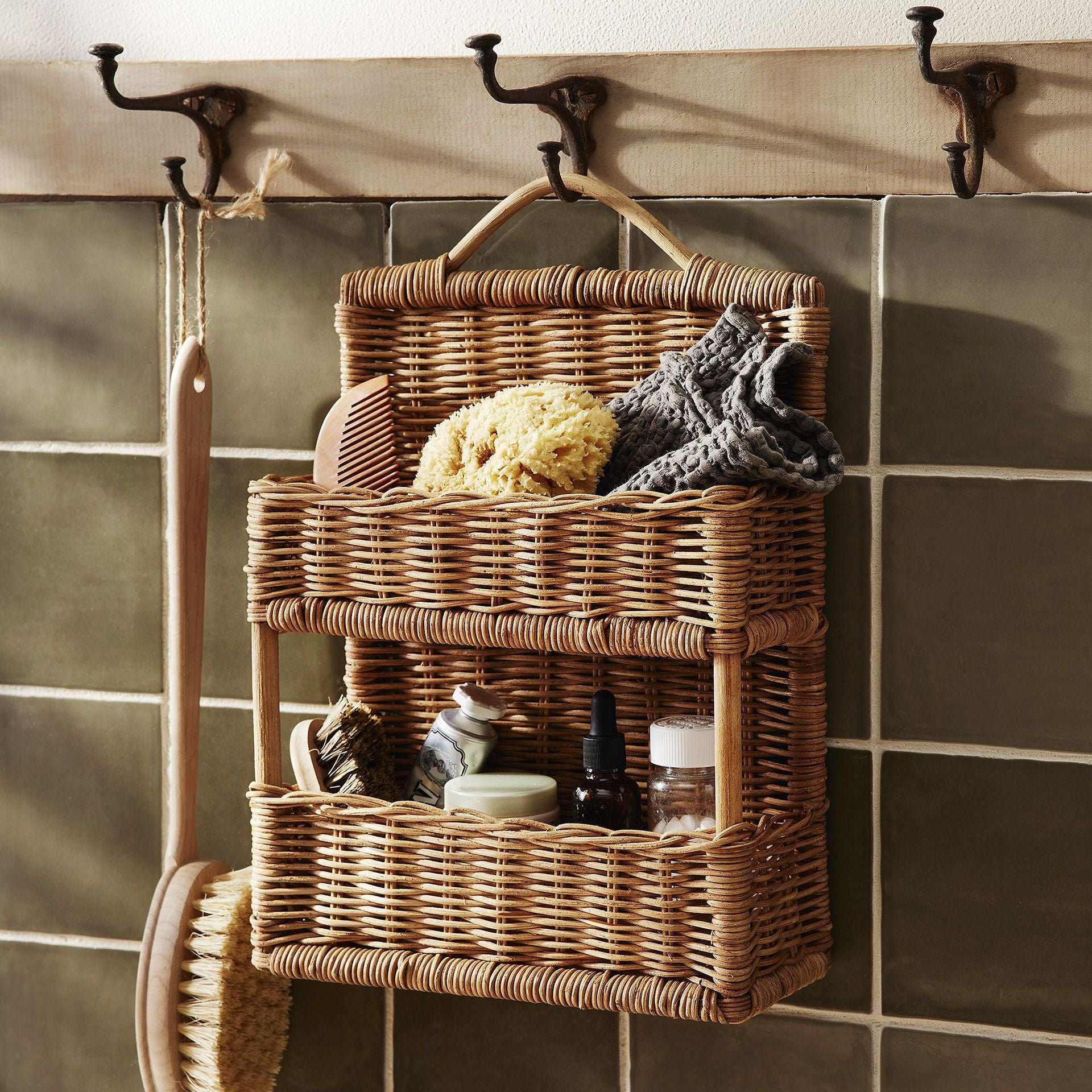 Nordic Style Handwoven Decorative Basket