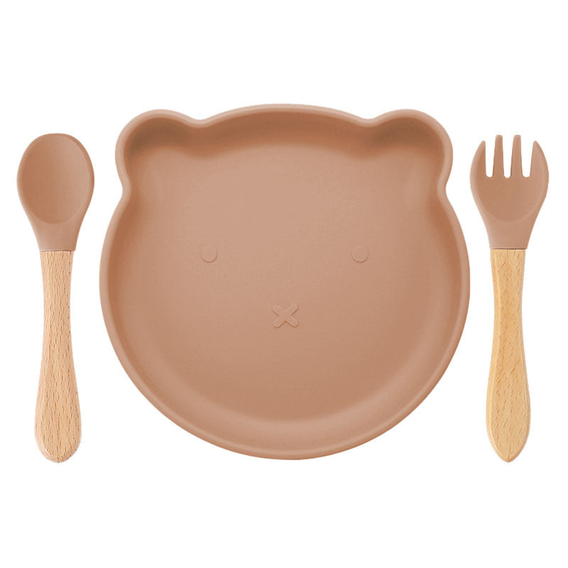 Baby Silicone Spork & Tableware Set