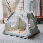 Semi Enclosed Pet Bed