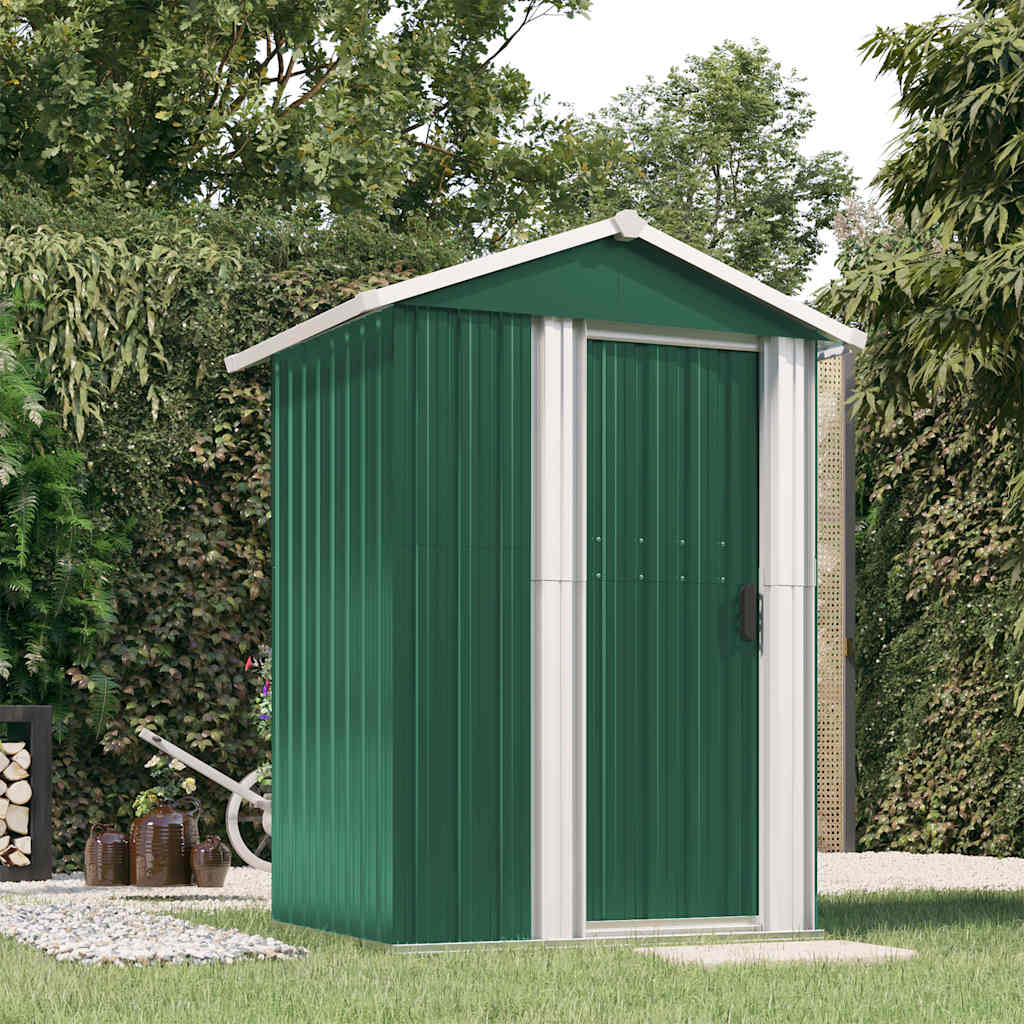 garden shed 126x97, galvanized