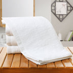 White Towel For Foot Massage