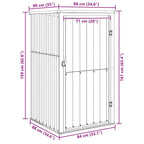 Garden Shed 88X Galvanized Garden Shed 88X