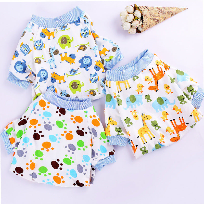 Dog Clothes Cotton Four Legged Knit
