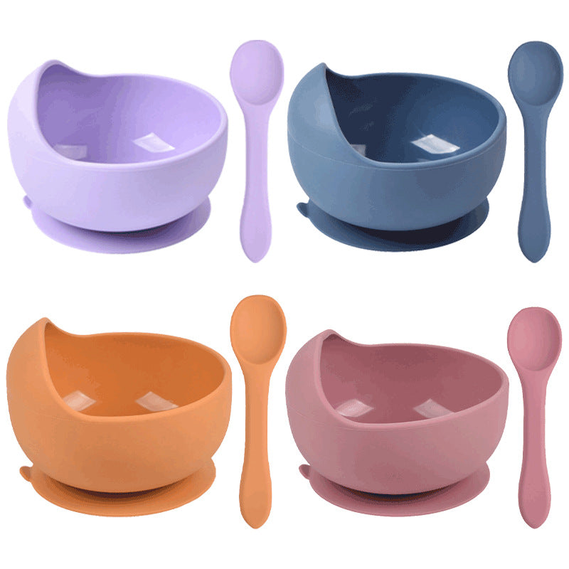 Food-Grade Baby Silicone Tableware Set