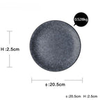 Ceramic Round Dinner Plate