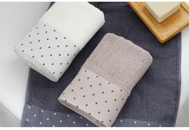 Thickened Soft Absorbent Cotton Face Towel