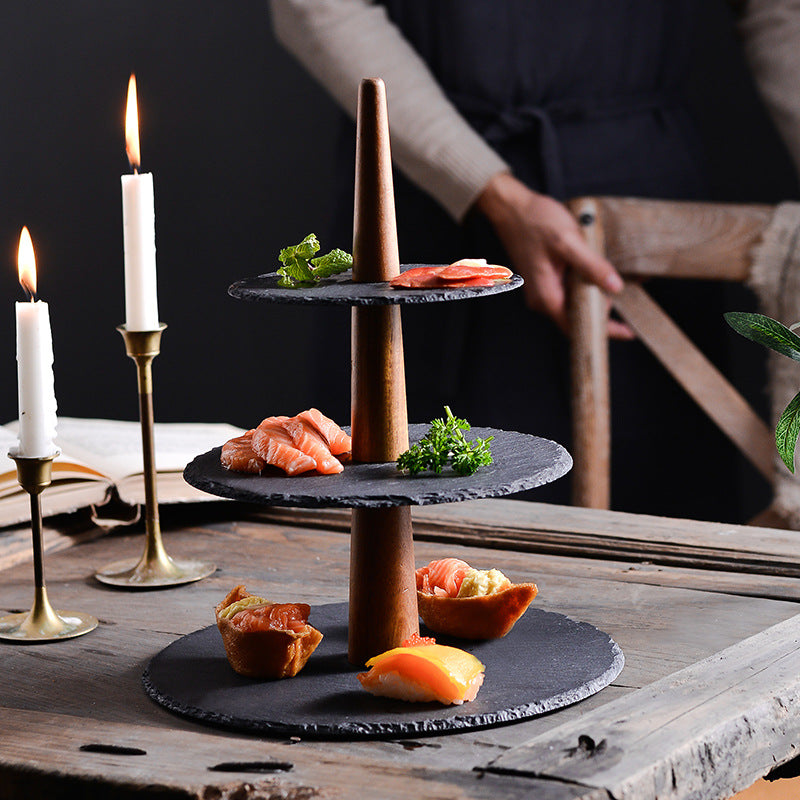 Multi-Tier Cake & Dinner Plate Stand