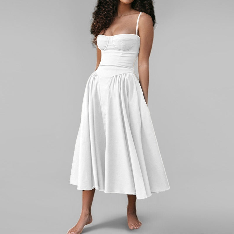Elegant French Style Vintage Slim Fit Slip