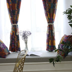 Bohemian Retro Style Study Cotton Linen Curtain