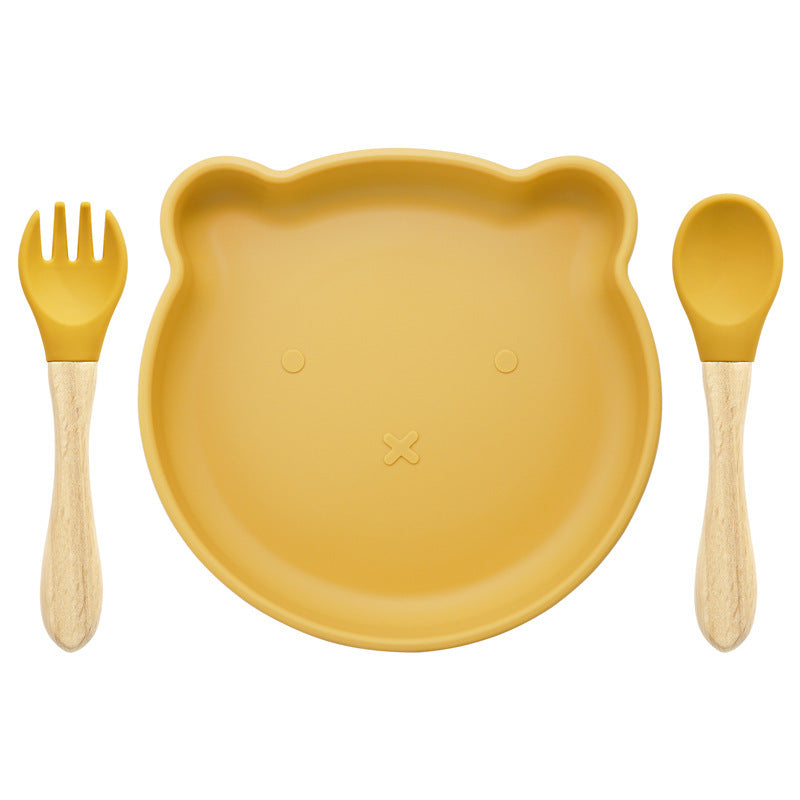 Baby Silicone Spork & Tableware Set