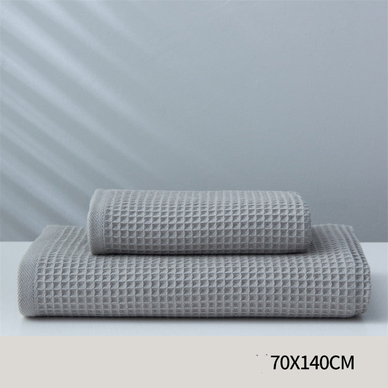 Pure Cotton Japanese Style Absorbent Household Honeycomb