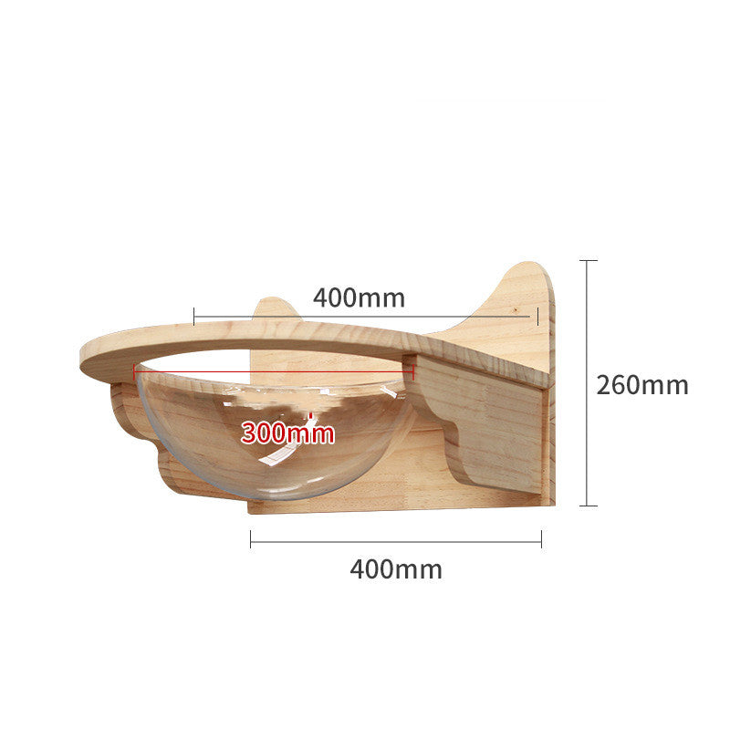 Pet Cat Climbing Frame Wall Type Solid