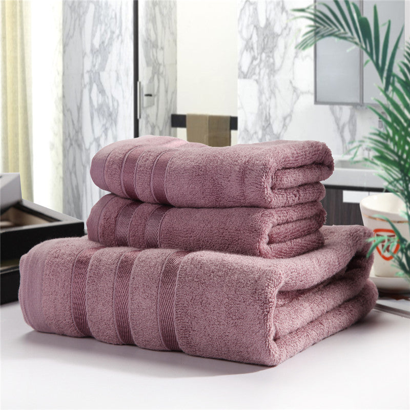 Bamboo Towel Set Antibacterial And Hypoallergenic