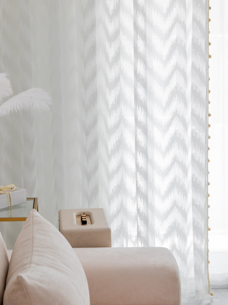 Solid Color Bedroom Curtain