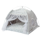 Semi Enclosed Pet Bed