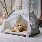 Semi Enclosed Pet Bed