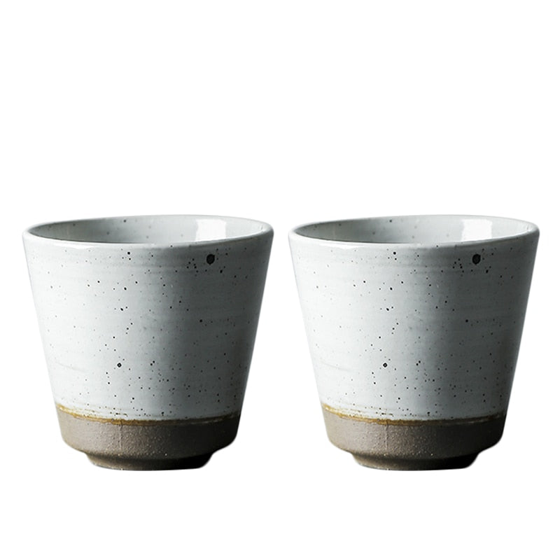 Handmade Retro Stoneware Personality Tea Cup