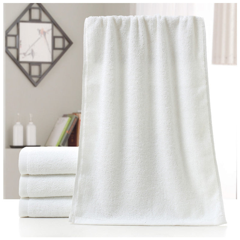 White Towel For Foot Massage