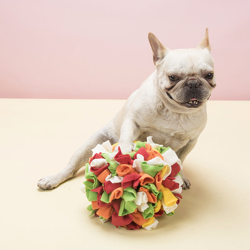 Hollow Bite Resistant Rubber Pet Food Toy