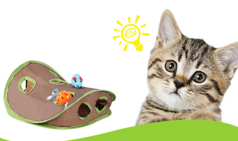 Cat Toy With A Bell To Catch