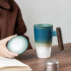 Large Capacity Household Tea Cup with Filter