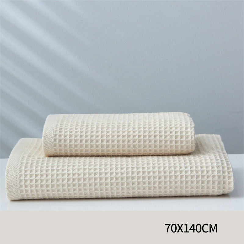 Pure Cotton Japanese Style Absorbent Household Honeycomb