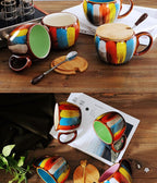Creative Ceramic Mug for Milk, Coffee & Water