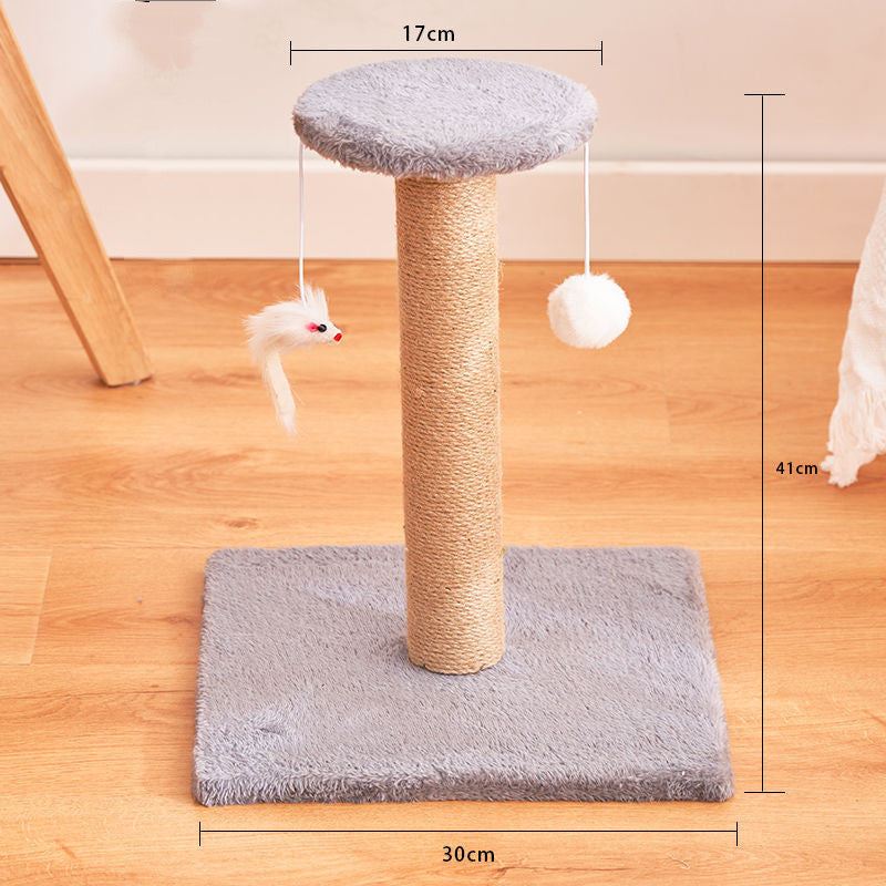 Cat Scratcher Sisal Vertical Durable Non Dandruff