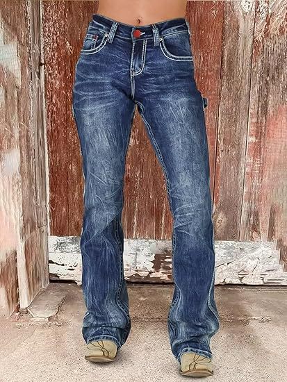 Women's Summer Casual Slim Fit Bootcut Jeans