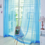 Transparent Glass Mesh Curtain