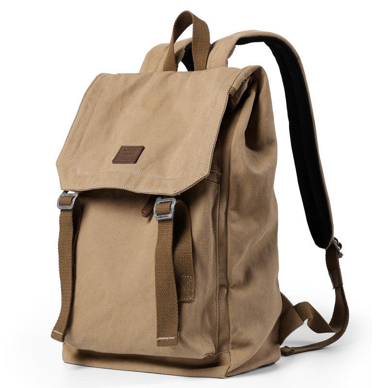 Men's Casual Canvas Backpack
