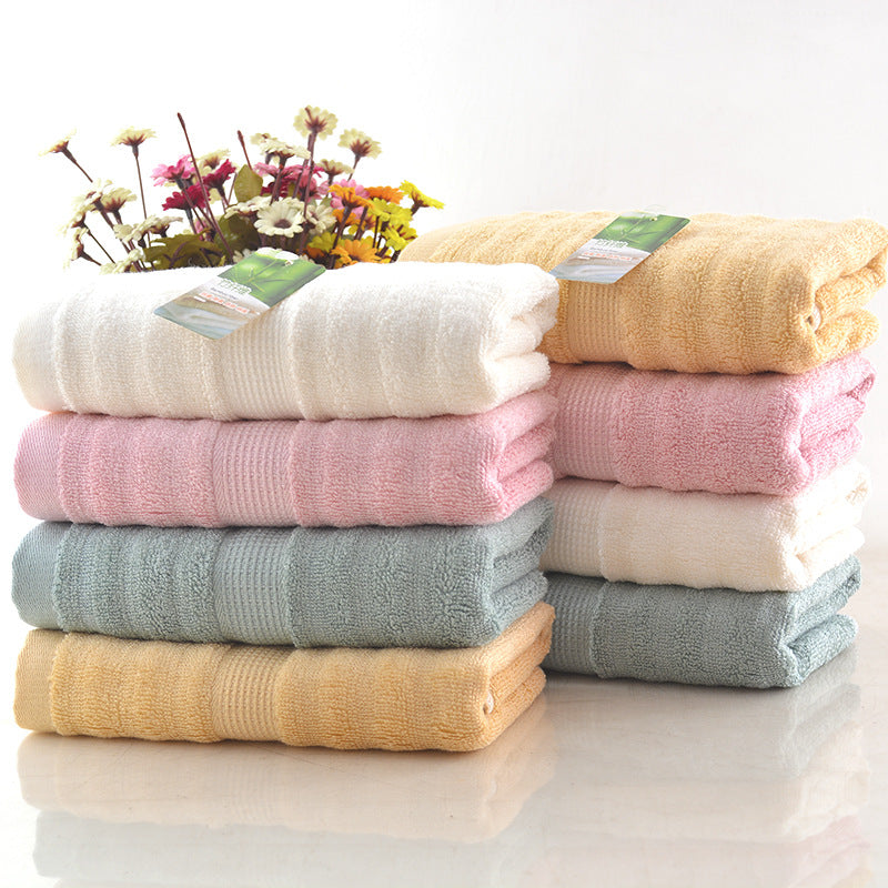 Bamboo Fiber Water Ripple Towel