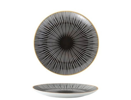 Nordic Geometric Series Ceramic Plate