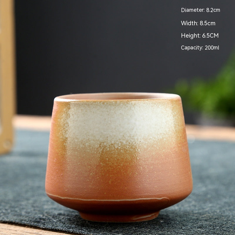 Ceramic Cup Retro Stoneware Coffee Cup Household