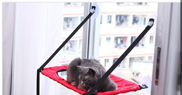 Cat Hammock Window Resting Seat Perch Cat