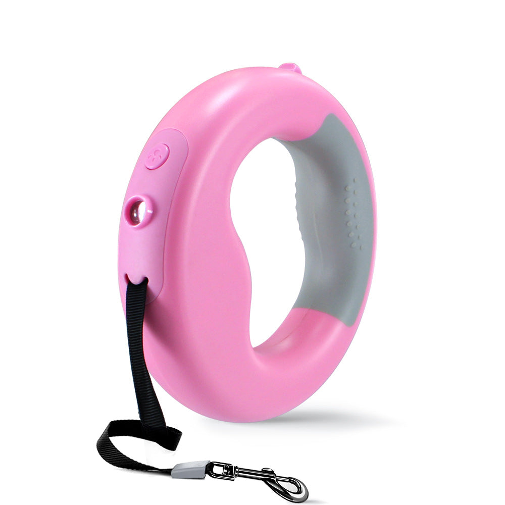 Luminous Automatic Telescopic Dog Rope Lamp Pets